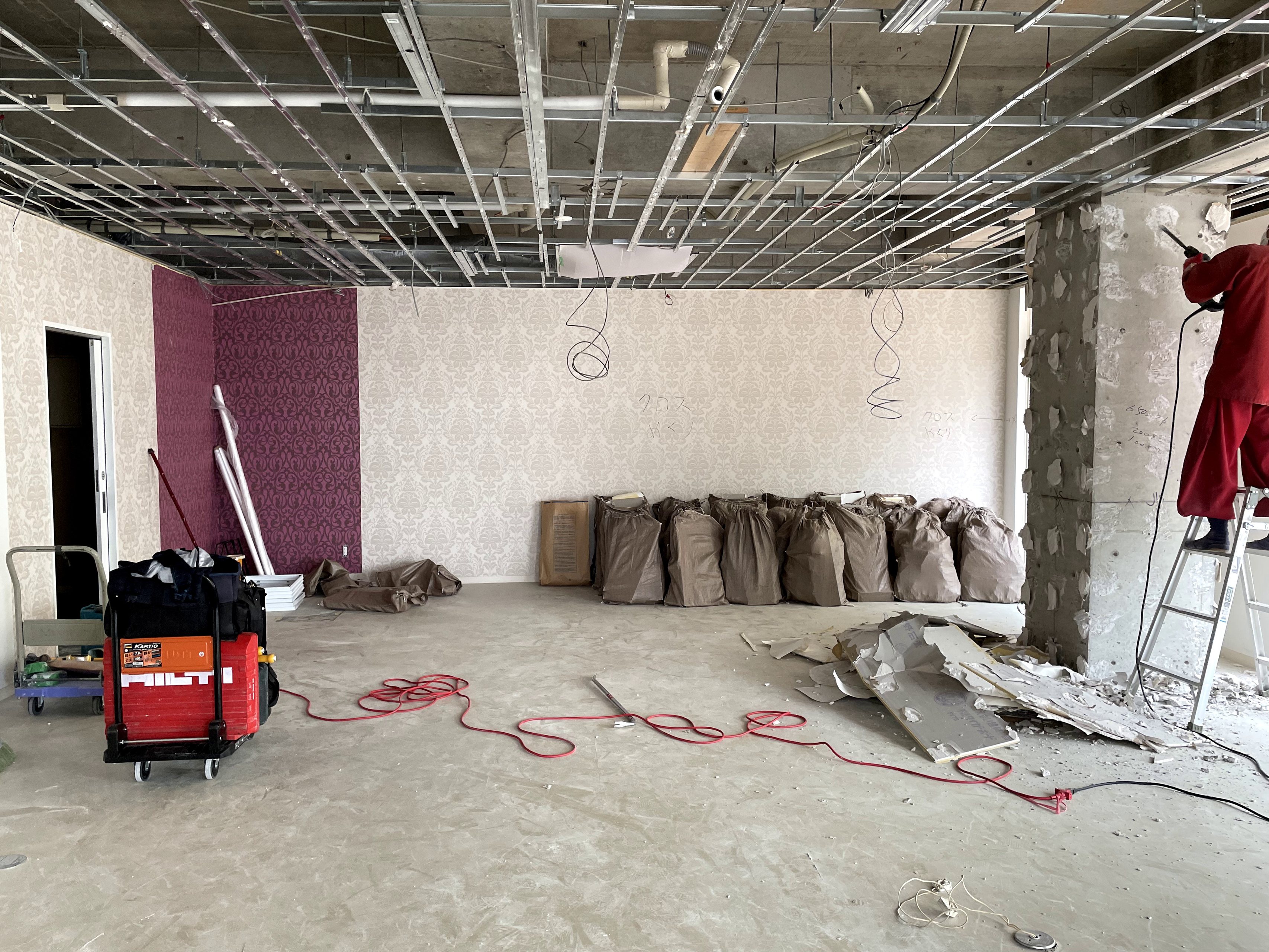 新事務所の工事開始！事業では新たな取り組みも