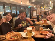 お疲れ様会で意外な一面を見ることもしばしばです