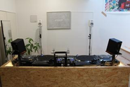 Djブースも設置