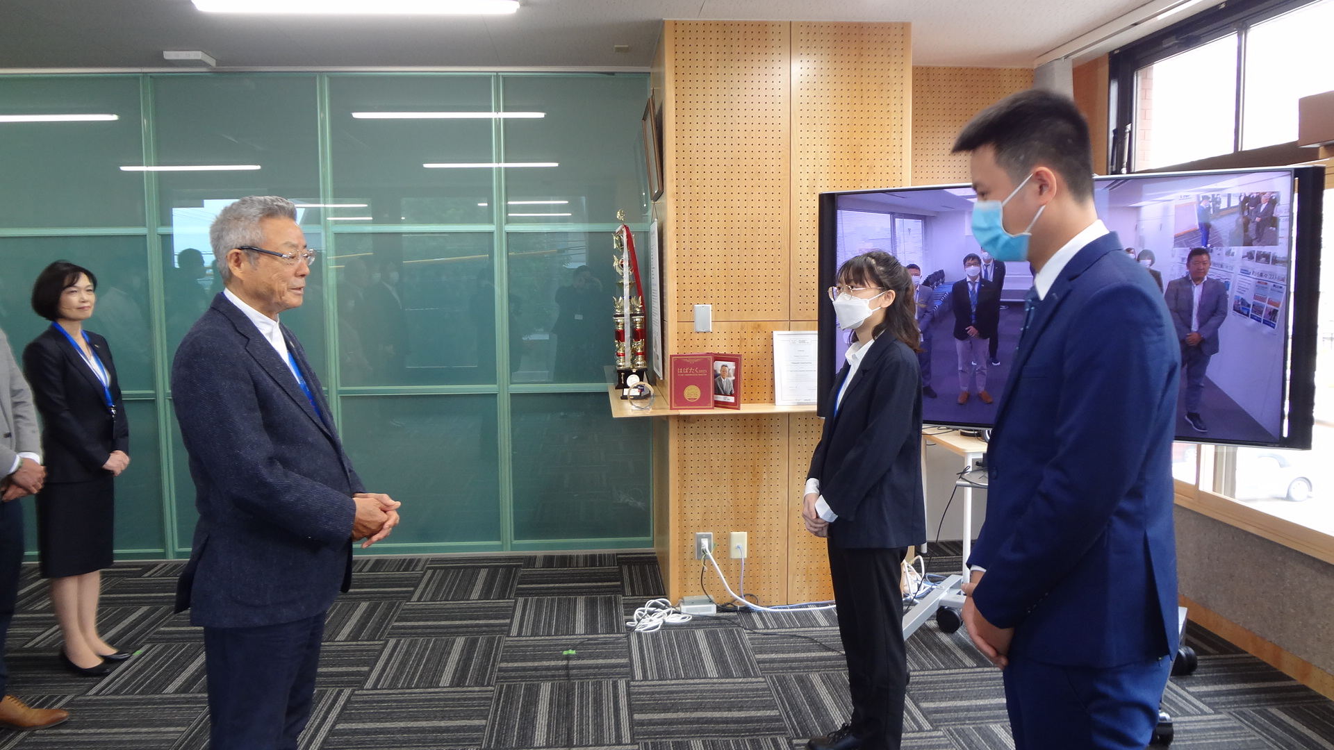 【タケウチNews！】入社式を行いました！(2022年2回目)