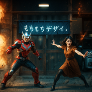 特撮風会社アイキャッチ画像。代表はこういうテイストが大好きです。