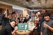 Happy hour（コミュニュケーションイベント）の様子  フリーアルコール、フリードリンク完備