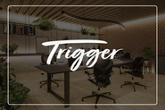 会社の名前のTriggerの由来は「きっかけ」をつくること