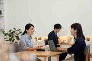 対面でのコミュニケーションが図りやすい環境です