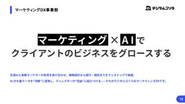 マーケティングDX事業部の概要