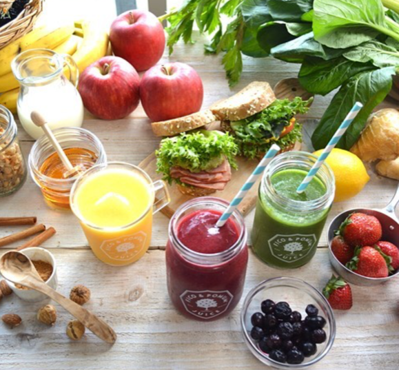 スムージーのラインナップ