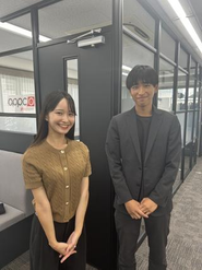 先輩たちからしっかりわかるまで教えてもらえる環境でなんでもチャレンジ出来ます！