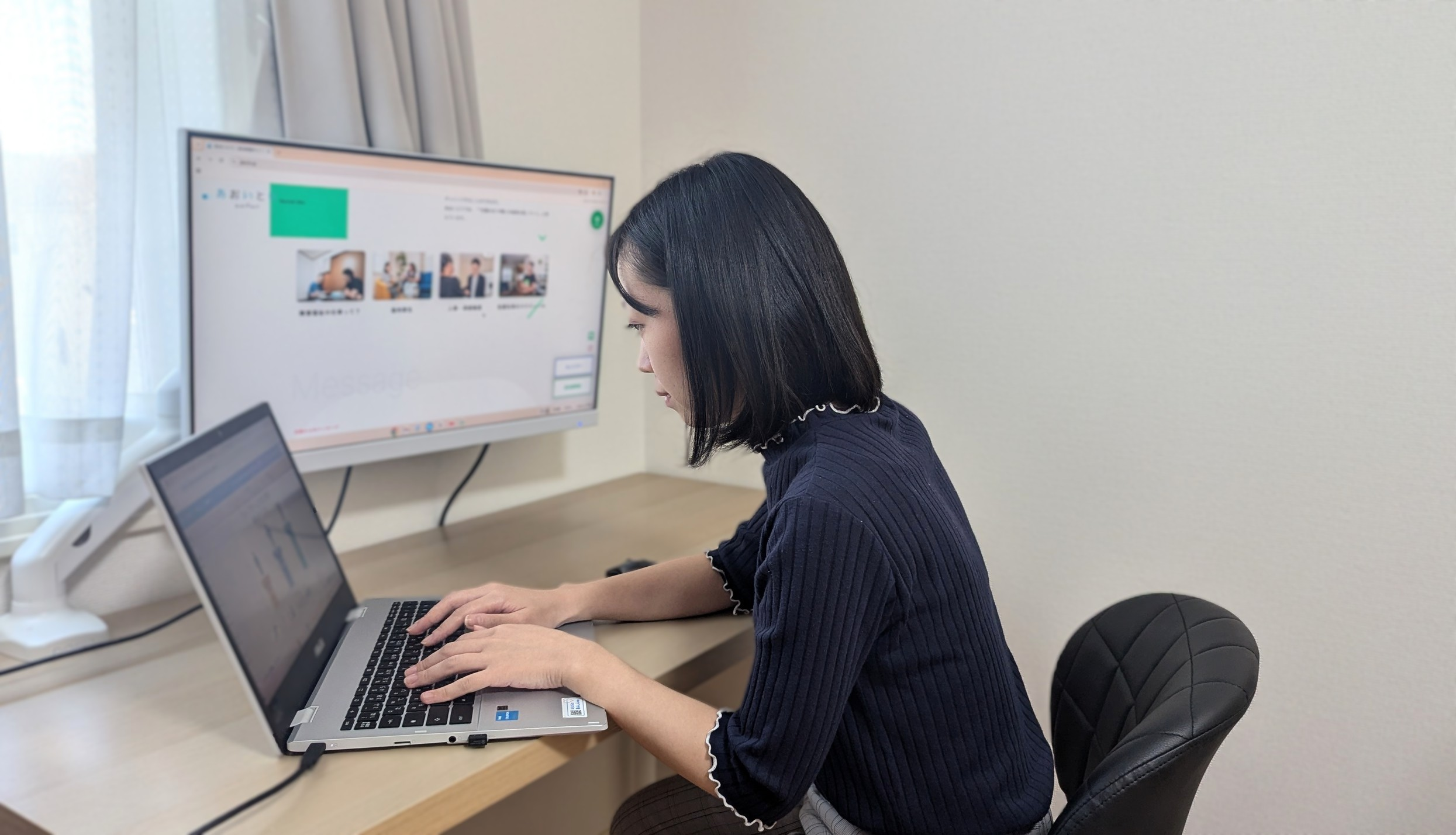 【新入社員が語る】決め手は"2つの業務体験"　私があおいとりに転職するまで