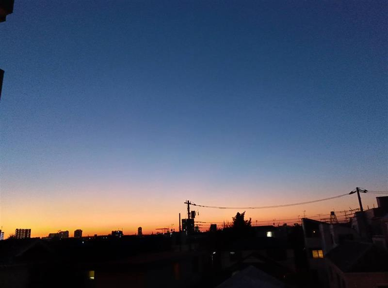 夕焼け　小焼けで～♬