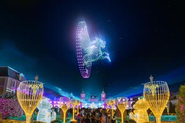 神戸イルミナージュ「REDCLIFF COUNTDOWN DRONE SHOW 2025」2025機