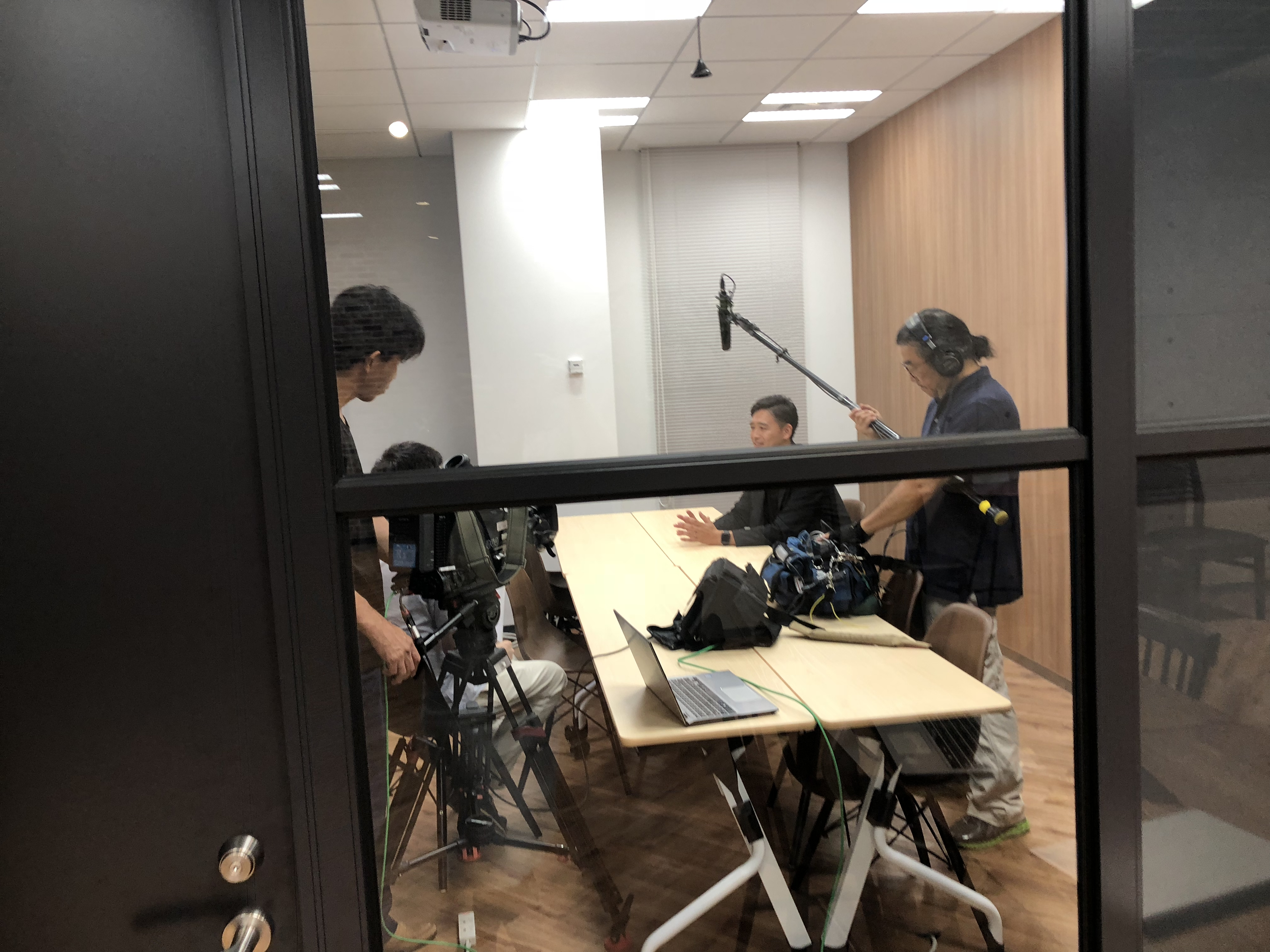 【お知らせ】GeAIneがTV取材を受けました！/8月23日放映予定