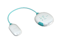 超音波センサーを内蔵した「DFree」の製品イメージ。