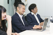 和やかな雰囲気でミーティングが進みます