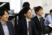 頼りになる先輩たち。いろいろな事が聞けるのが嬉しいです