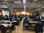 正しい資産形成を伝えるために日本全国の講演会に登壇　　（▲LIFULL HOME'S主催 in 東京）