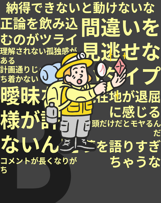 B面