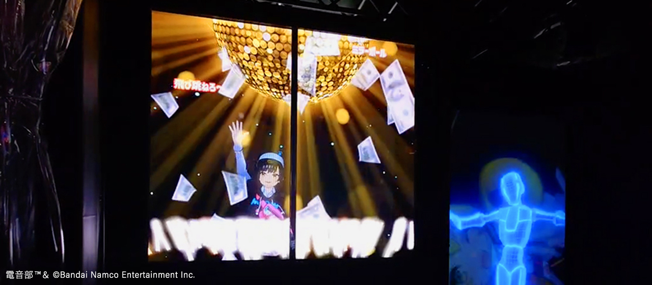 会場のDJに合わせて視聴者がVJ体験！ 電音部 INNOFES DJBOOTH ROPPONGI HILLS