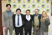 6年ぶりとなる4名の地域おこし協力隊着任。福士町長と決意のスクラム！