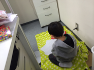 お子さんと一緒の出社もOK！