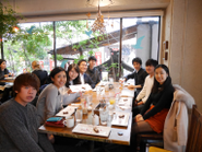 新しいメンバー（インターン含む）が加入した際には歓迎会を行っています。