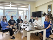 モンゴルの関係者と代表の高野