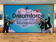 研修旅行では、Salesforceが主催する世界最大級のテクノロジー・カンファレンス「Dreamforce」に参加しました！