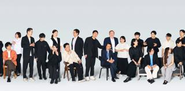 2024年9月現在234名が在籍。ソフトウェア、建築、ビジネス、コーポレート、サービス運営など多様なプロフェッショナルが超自律集しながらワンチームに動いています。