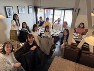 月一のみんなでのランチ