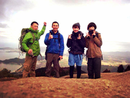 スタッフで登山