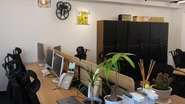 大阪オフィス6F／フリーアドレスのため、お好きな席でお仕事ができます！