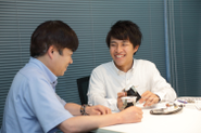 若手社員の頃から自分の意見を伝え、活躍いただく風土です。