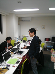 ある日の社内風景