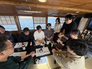 部活やイベントは大充実、多数のエンジニアメンバーが参加し、終始柔らかい雰囲気で行われます。