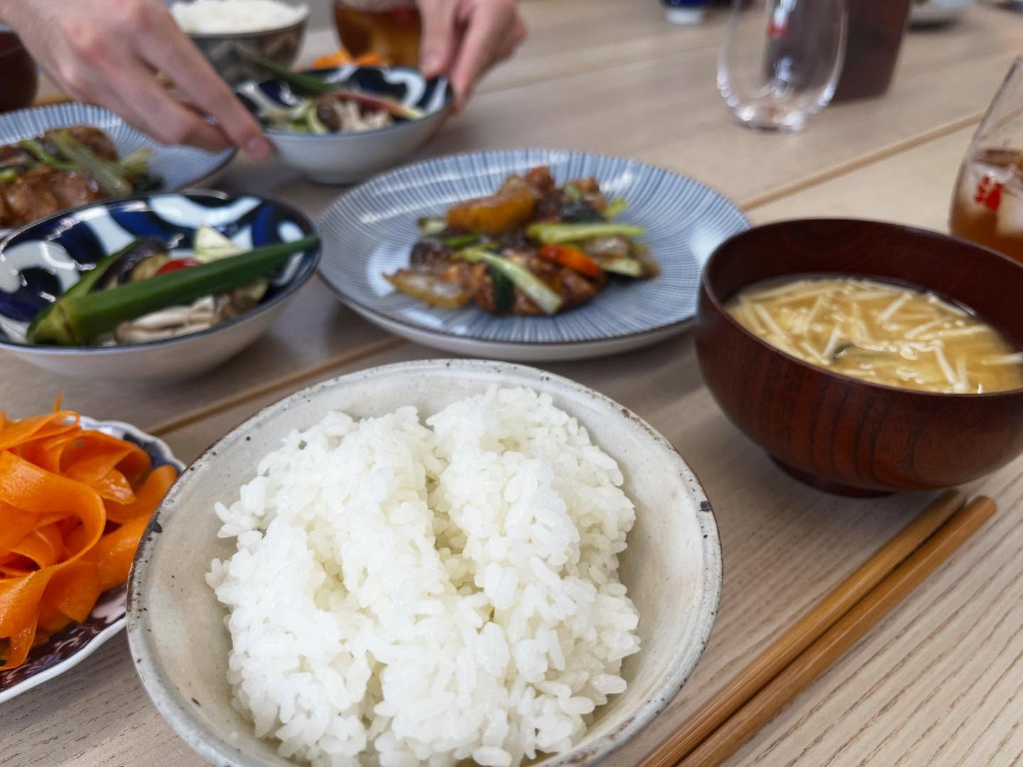 ある日のオフィスごはん⑦ 夏野菜でパワーチャージ