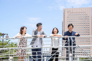 年次や経験を問わず、みなが「やりたい」を発信し、実現に向けて応援、協力し合える環境です。個性的で想いある仲間が集っています。