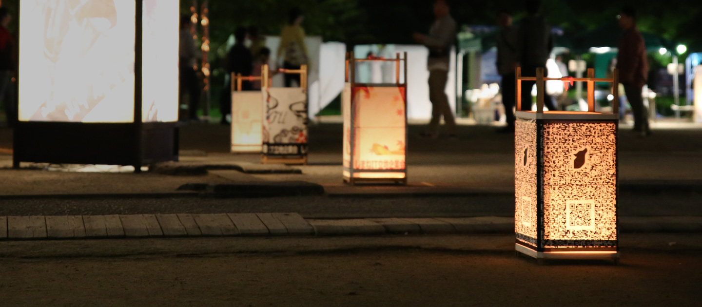 体験からUIを。UIは新たな体験を。幻想的な行燈が夜を彩る “松江水燈路” に今年もフェンリルが協賛！行燈をデザインしました。