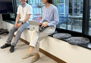 開放感のあるオフィスでスタッフ間のコミュニケーションもスムーズに