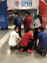 ダーツ好きな社員皆で大会に出場する事も！！