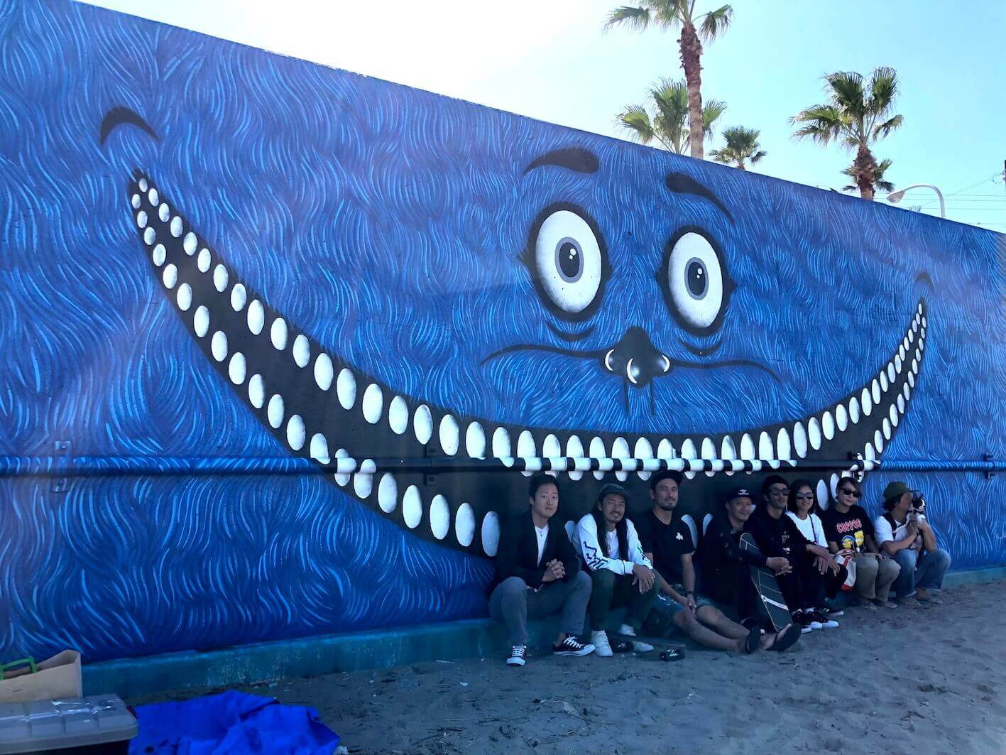 九十九里浜 宮原海岸堤防 WALL ART