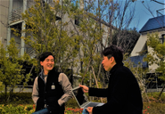社員とインターン生の距離が近い