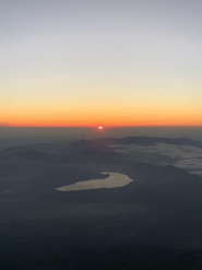 当時撮影した富士山頂からの夜明け