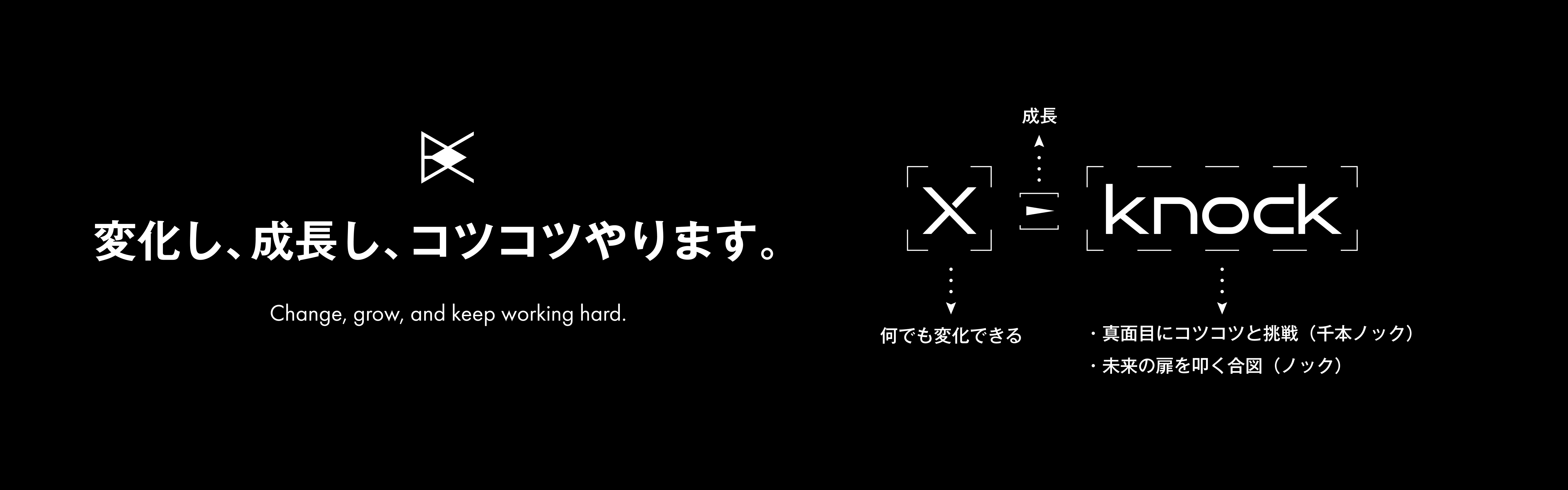 X-knockという言葉に込められた想い