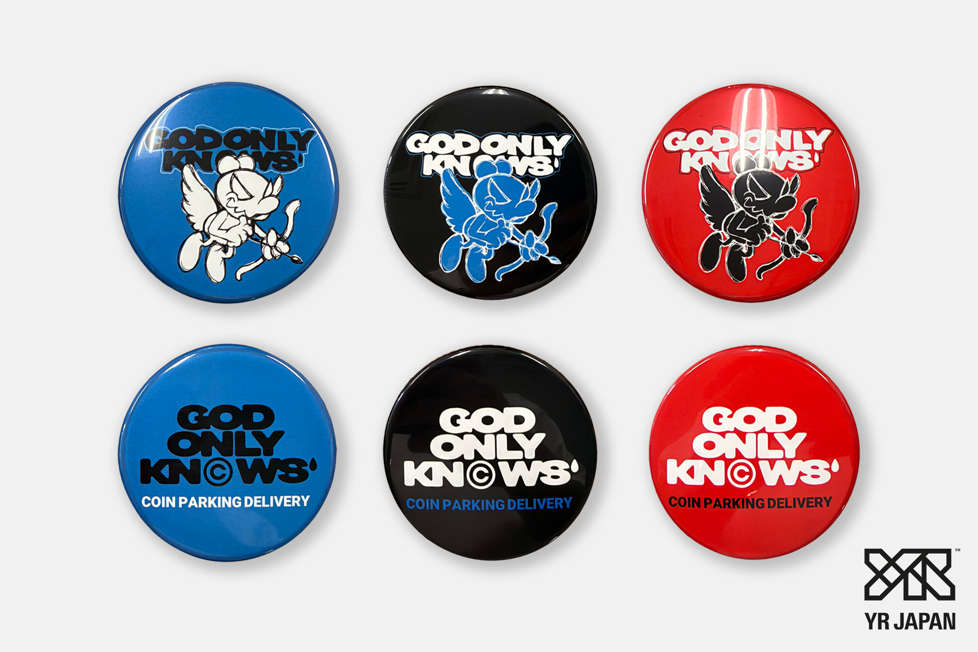 リリース情報】GOD ONLY KNOWS × COIN PARKING DELIVERY