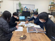 社内ミーティングの様子