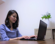 リモートワークを併用しています！