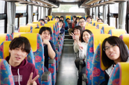 社員旅行は2年に1回の開催。たくさんの社員が参加しています！
