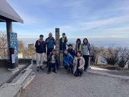 お客様、ライター様と一緒に登山