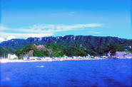 海から見た金谷