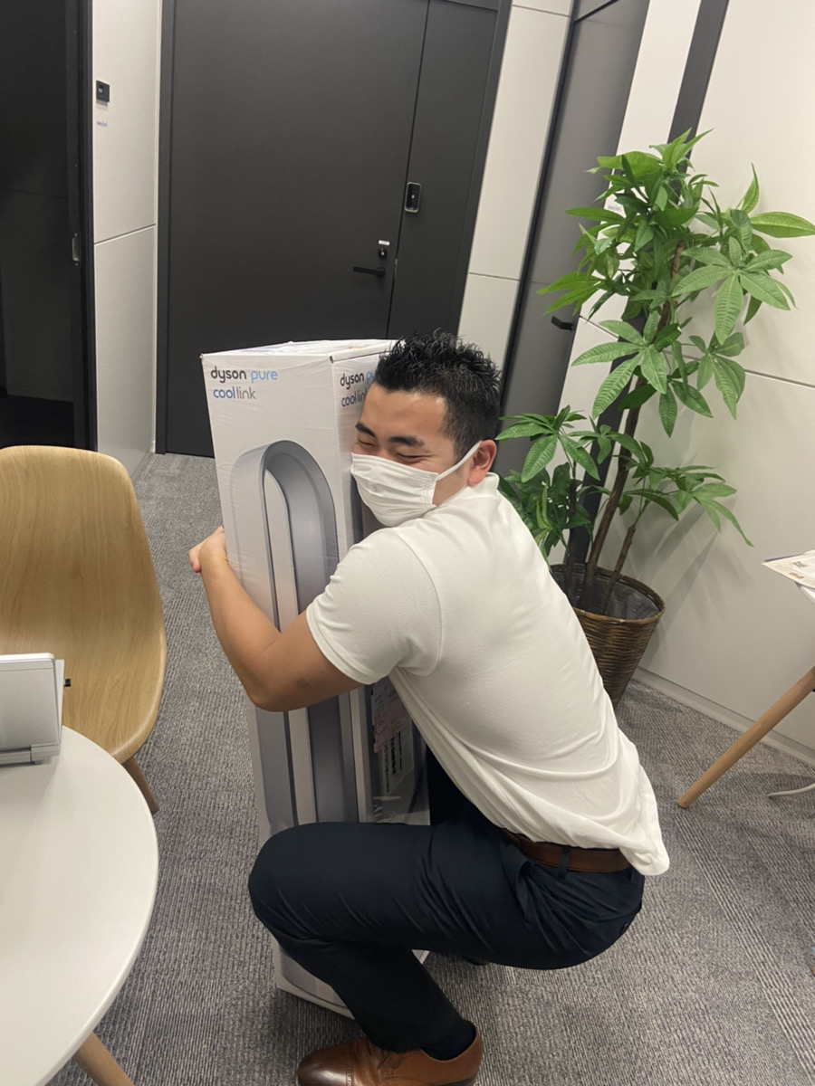 【vol.1】夏到来？Dysonの到着に喜ぶ 新卒１年目もーとん