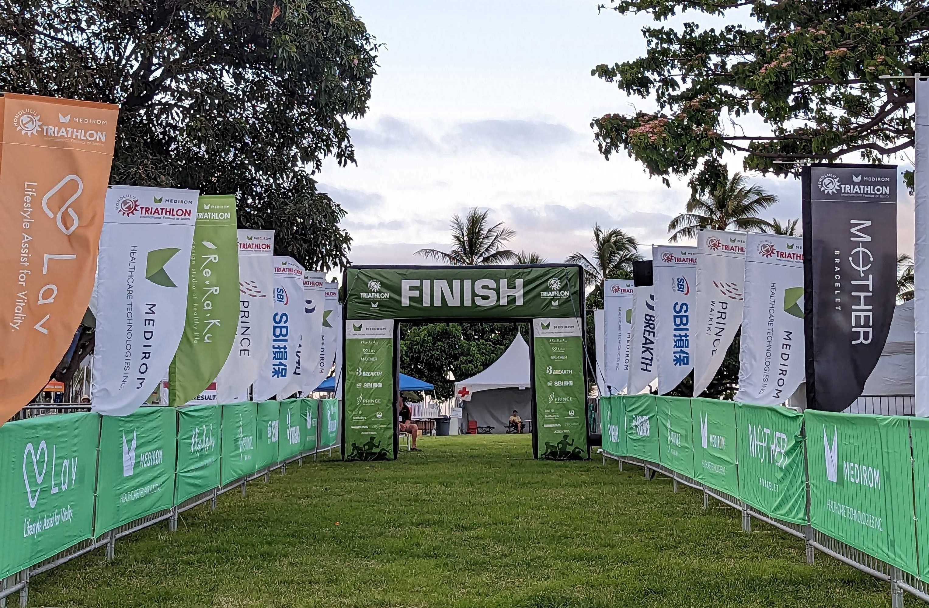 ホノルルトライアスロン2023が開催🌈